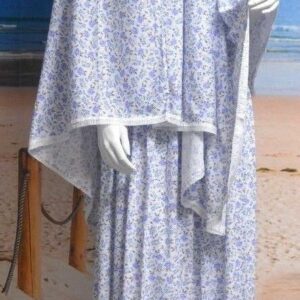 ISLAM-ABAYA-Kopftuch-Hijab : Gebetskleidung 2-tlg. Set aus Khimar & Rock