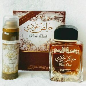 Khalis Oudi Pure Oudi  ( Duft 100 ml mit Deo 50 ml )  von Lattafa Parfüm ( 19,99 €/100 ml)